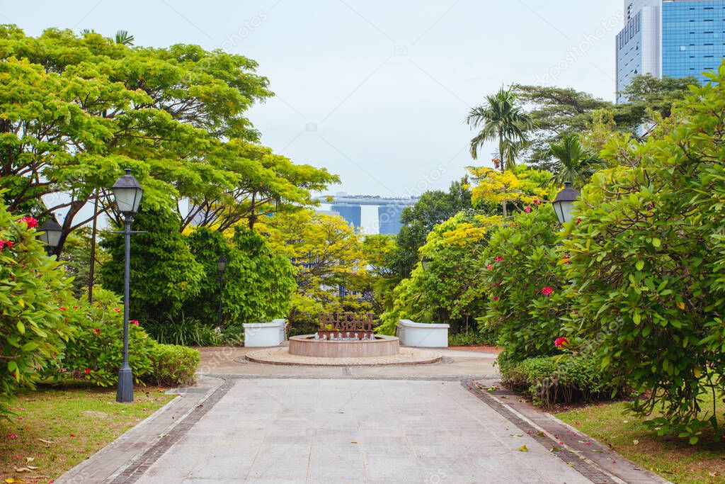 Fort Canning Park in Singapore
