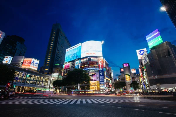 Shibuya Cruzando Tokio Japón — Foto de Stock