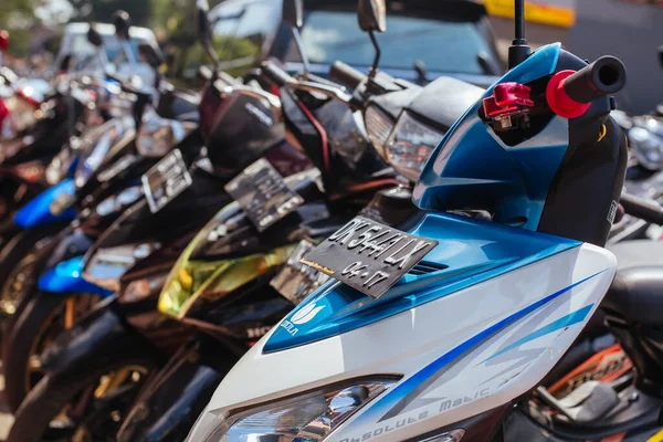 Ubud Street Σκηνή στο Μπαλί της Ινδονησίας — Φωτογραφία Αρχείου