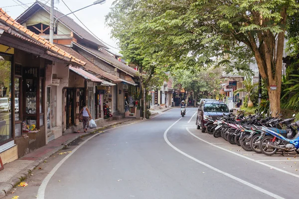 Scena Ubud Street na Bali w Indonezji — Zdjęcie stockowe