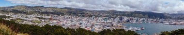 Wellington Skyline Yeni Zelanda 'da