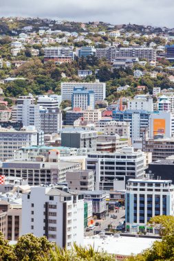 Wellington Skyline Yeni Zelanda 'da