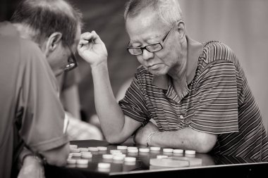 Xiangqi Singapur 'da çalınıyor.