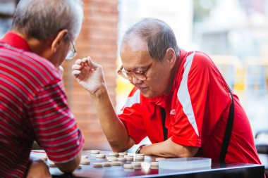 Xiangqi Singapur 'da çalınıyor.