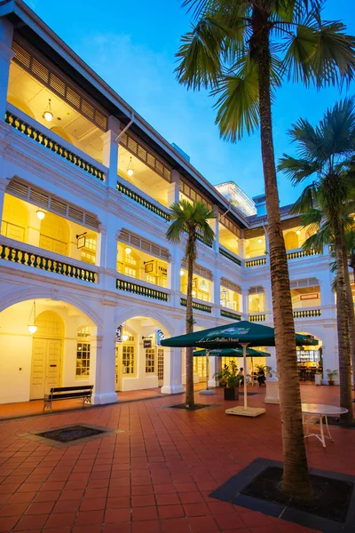 新加坡Iconic Raffles酒店 — 图库照片