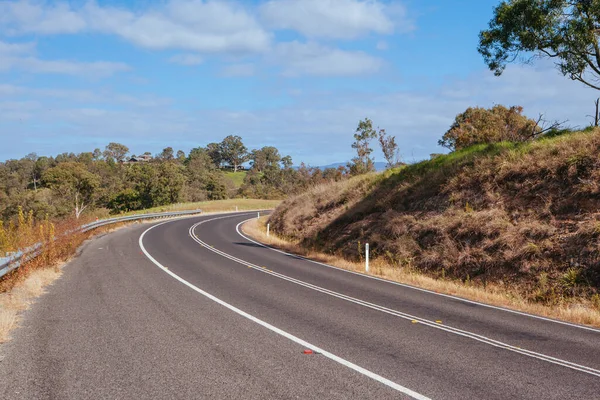 Winding Australian Road közelében Bega — Stock Fotó