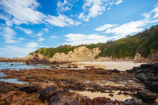 Glasshouse Rocks Beach em Narooma Austrália — Fotografia de Stock