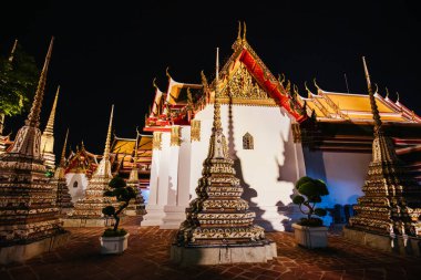 Wat Phra Chetuphon Bangkok Tayland 'da