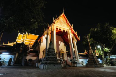 Wat Phra Chetuphon Bangkok Tayland 'da