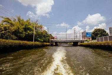Bangkok Nehri Tayland 'da Seyahat