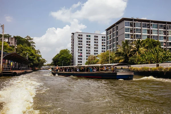 Bangkok River Travel in Thailand — Fotografia de Stock