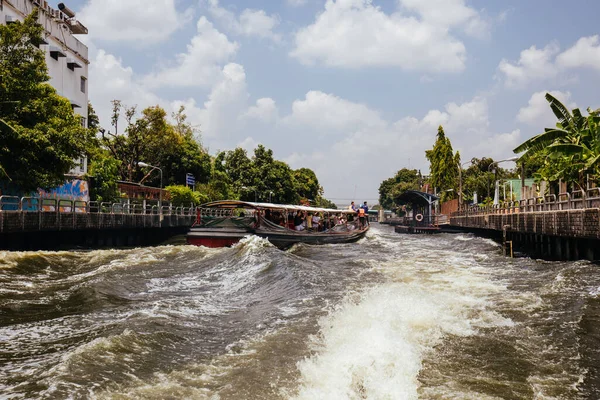 Bangkok River Travel in Thailand — Fotografia de Stock