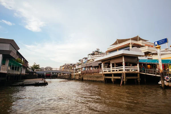 Bangkok River Travel i Thailand — Stockfoto