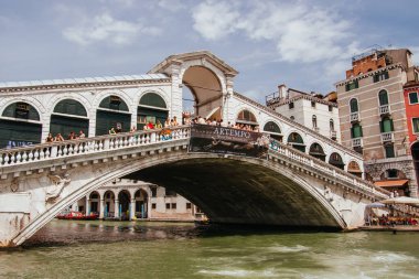Ponte Di Rialto Venedik İtalya 'da