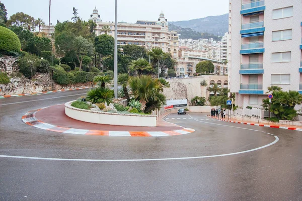 Ruas de Monte Carlo Monaco — Fotografia de Stock