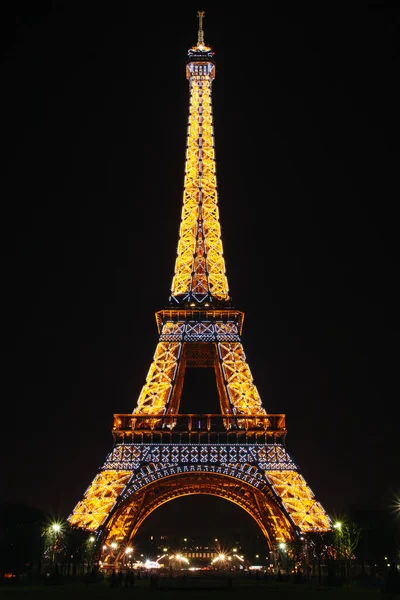 Uitzicht op de Eiffeltoren in Frankrijk — Stockfoto