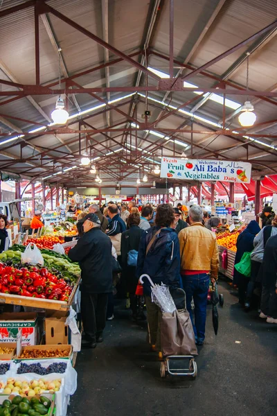 오스트레일리아 멜버른의 빈털터리 시장 — 스톡 사진
