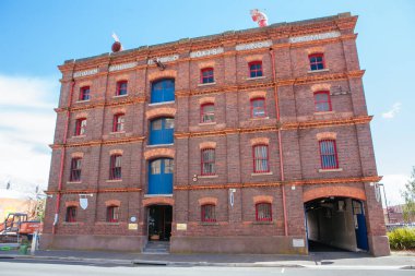 Tazmanya Avustralya 'daki Launceston CBD binaları