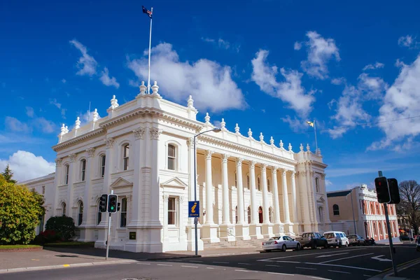 Tazmanya Avustralya 'daki Launceston CBD binaları — Stok fotoğraf