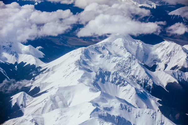 View over Southern Alps in New Zealand — Stock Photo, Image