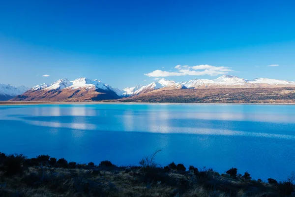 Paysage du lac Pukaki en Nouvelle-Zélande — Photo