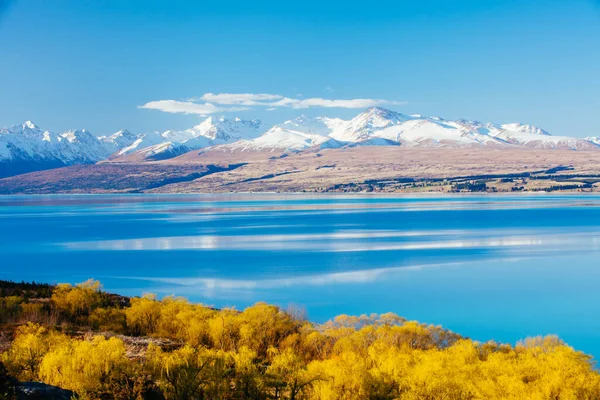 Paysage du lac Pukaki en Nouvelle-Zélande — Photo