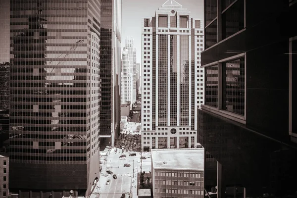 W Randolph St Chicago ABD — Stok fotoğraf