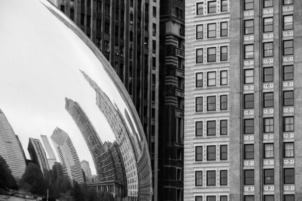 美国芝加哥的豆子云门 — 图库照片