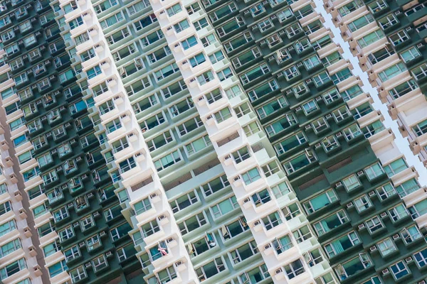 香港ストリートビルディング建築 — ストック写真