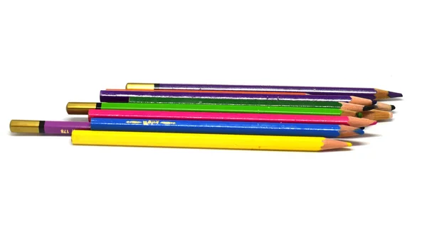 Sharpened Pencils Colour Pencils — Stock Photo, Image