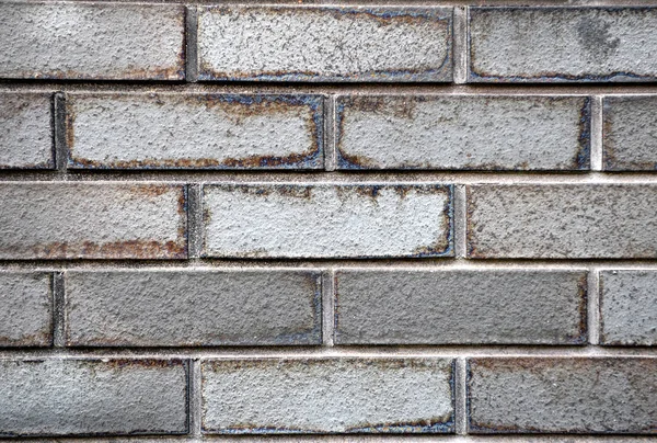 Whie brick wall texture background. Rectangle format — Stock Photo, Image