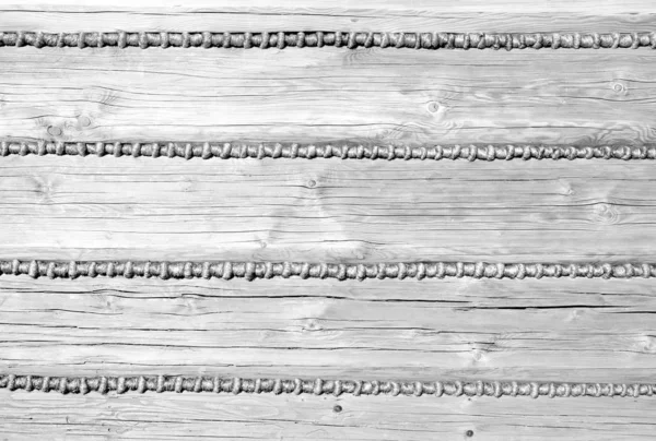 Bílé šedé dřevo textury nebo pozadí — Stock fotografie