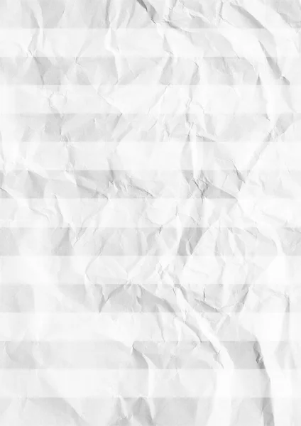 White folded striped paper background — Stock Photo, Image