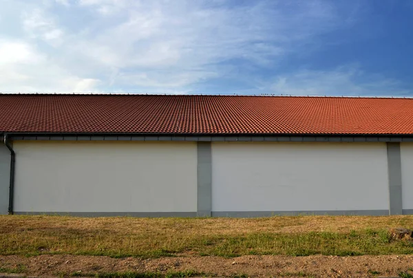 Weiße Mauer — Stockfoto