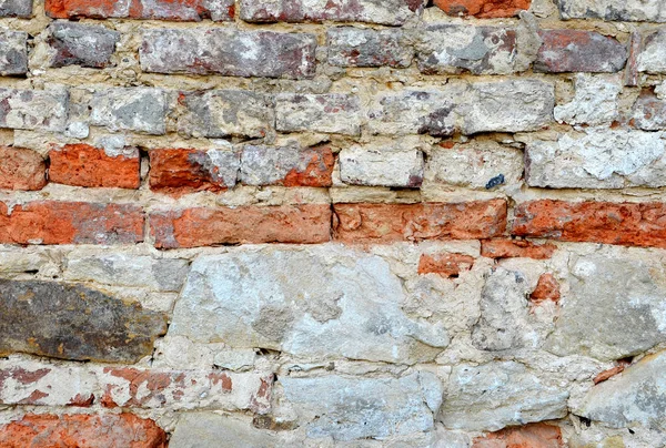 Grunge wall vintage background texture. old cracked brick — Stock Photo, Image