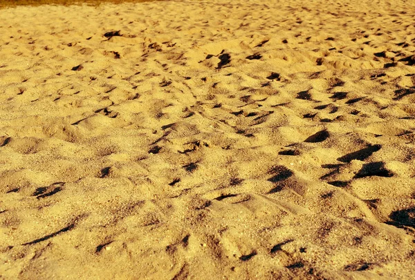 Plážový písek. — Stock fotografie