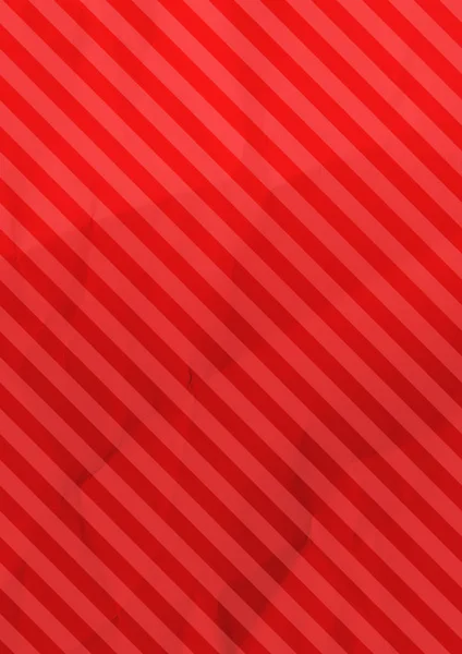 Rood gevouwen diagonaal gestreept papier. — Stockfoto