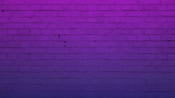 Mur de brique fond violet ou texture . — Photo