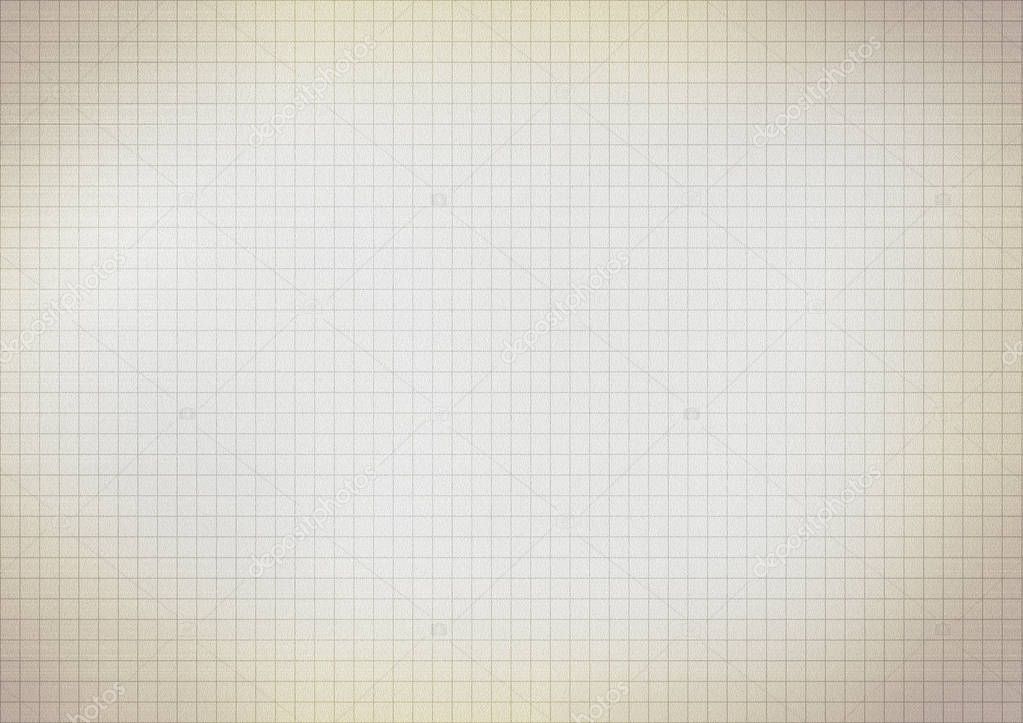 Blank millimeter old yellow gold paper grid sheet background or 