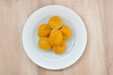 Çin böreği veya Moon pasta, tatlı Çin yeni yılı için.