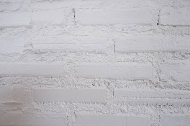 arka plan beyaz çimento tuğla duvar gölge ile dokulu