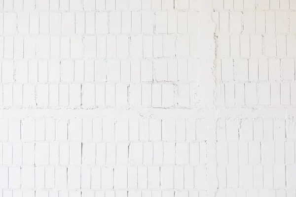 Задний План Стены Белого Кирпича — стоковое фото