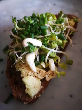 Brd med naturens plgg och groddar 