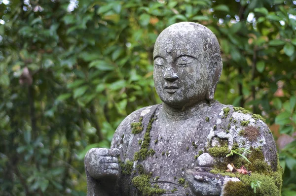 Kyoto 'daki Eikando tapınağında güzel Buddha heykeli 'nin resmini yakın — Stok fotoğraf