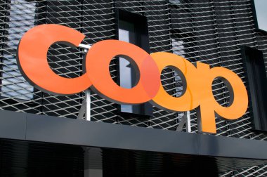 Kümes perakende ve toptan süpermarket işareti