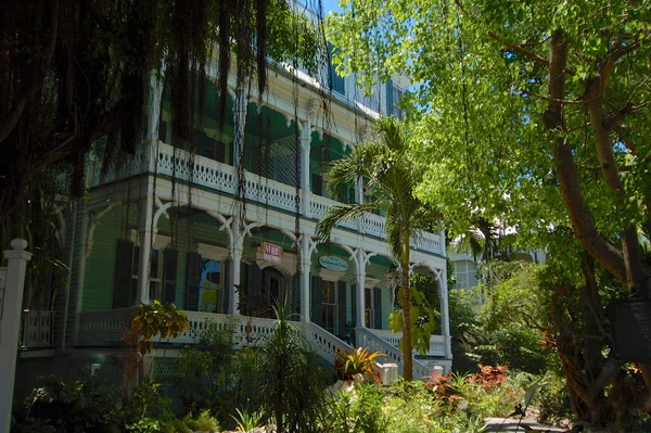 Key West Flórida Eua Abril 2009 Vista Bela Casa Joseph — Fotografia de Stock