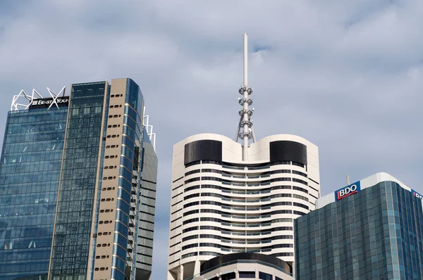 Brisbane Queensland Australië Januari 2020 Laag Uitzicht Een Hoogbouw Het — Stockfoto