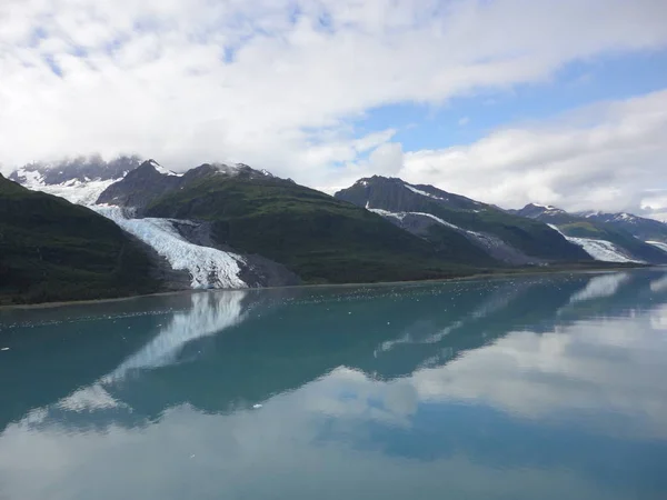 Glaciares Dentro Del Parque Nacional Glacier Bay Alaska Glaciares Que —  Fotos de Stock