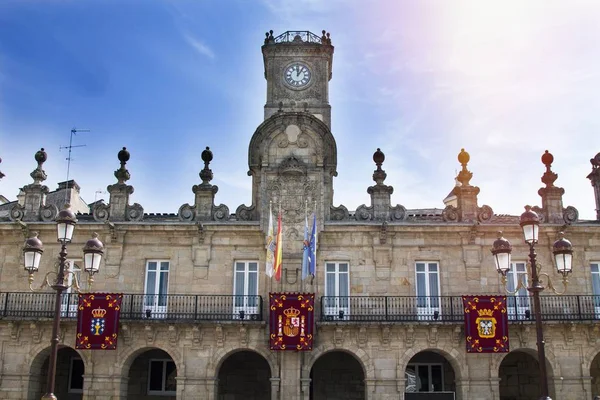 Stadhuis Van Lugo Galicië Spanje Europa — Stockfoto