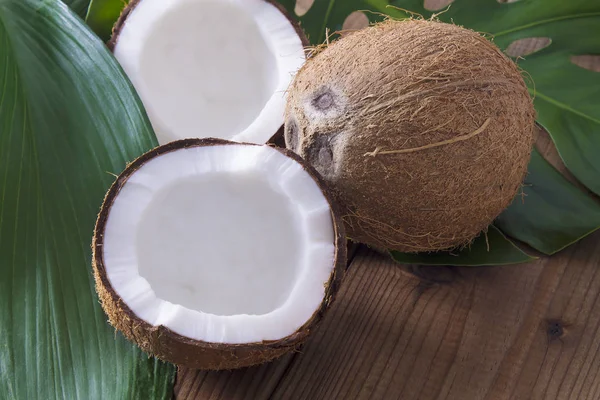 배경으로 코코넛의 — 스톡 사진